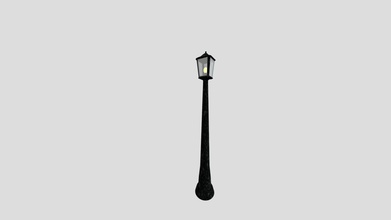 street lamp - 3d model snozzly e887aaf basic made like 2 hours school 3d print model - Mito3D