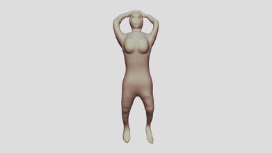 stretching gesture sculpt - download free 3d model abbie abbieadams 0b19da8 3d print model - Mito3D