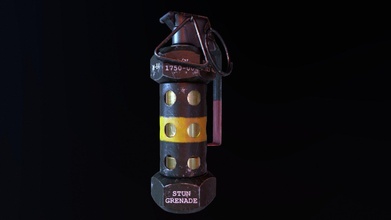 stun grenade m-84 game-ready - download free 3d model twilightfox 3bb4d4a 3d print model - Mito3D