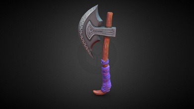 stylised poly axe - buy royalty free 3d model art ranajitdas a4241e0 stylised poly axe - buy royalty free 3d model art ranajitdas a4241e0 3d print model - Mito3D