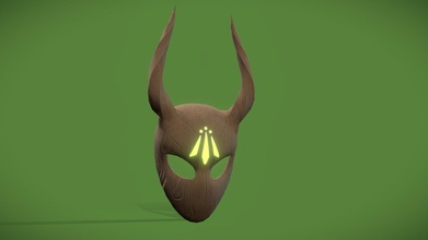stylized druid mask - buy royalty free 3d model alexandrer 8c60343 3d print model - Mito3D