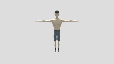 umana stilizzata maschio - modello 3d juan ramos deathscare 63227cd 3d print model - Mito3D