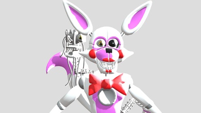 Funtime Foxy FNAF Wearable mask by Jace1969, Download free STL model