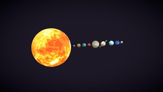 stilize güneş 3d model satın almak telif Bedava 3ddisco Jüpiter gezegen ay Evren Mars Satürn Dünya astronomi Toplamak Güneş gezegenler Bilim Venüs Neptün Merkür Uranüs solar system Uzay ball shaped 3d print model - Mito3D