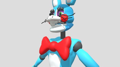 stylized toy bonnie 20 - download free 3d model tarmacyclops 4a199a2 fixed up my 3d print model - Mito3D