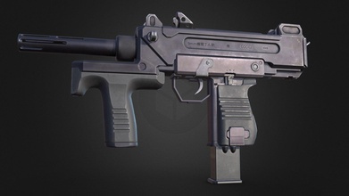 Maschine Gewehr pm 9 Minebea Kaufen Lizenzgebühren frei 3d Modell Maksim sokranskiy ebae96a 3d print model - Mito3D
