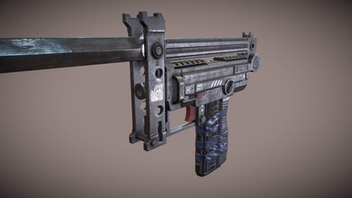 submáquina arma fogo pp4 corpo opção 3d modelo pro100voron edf66e2 3d print model - Mito3D