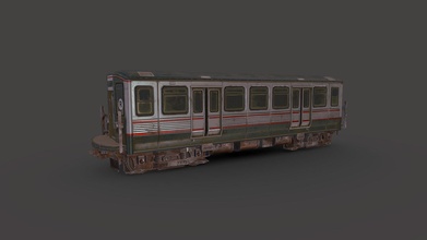 subway train - buy royalty free 3d model max3dd 1692eeb 3d print model - Mito3D
