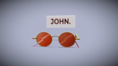 sunglasses - john buy royalty free 3d model moyai eagger 40a2614 3d print model - Mito3D