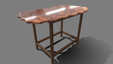 swedish table bord 1058 - 3d model aramisreal f884df3 3d print model - Mito3D