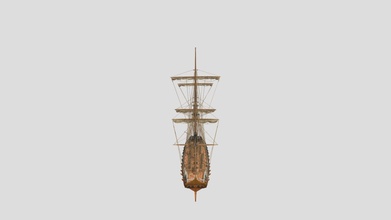swedish turuma archipelago frigate - download free 3d model museovirasto museiverket finnish heritage agency e09ec0f 3d print model - Mito3D