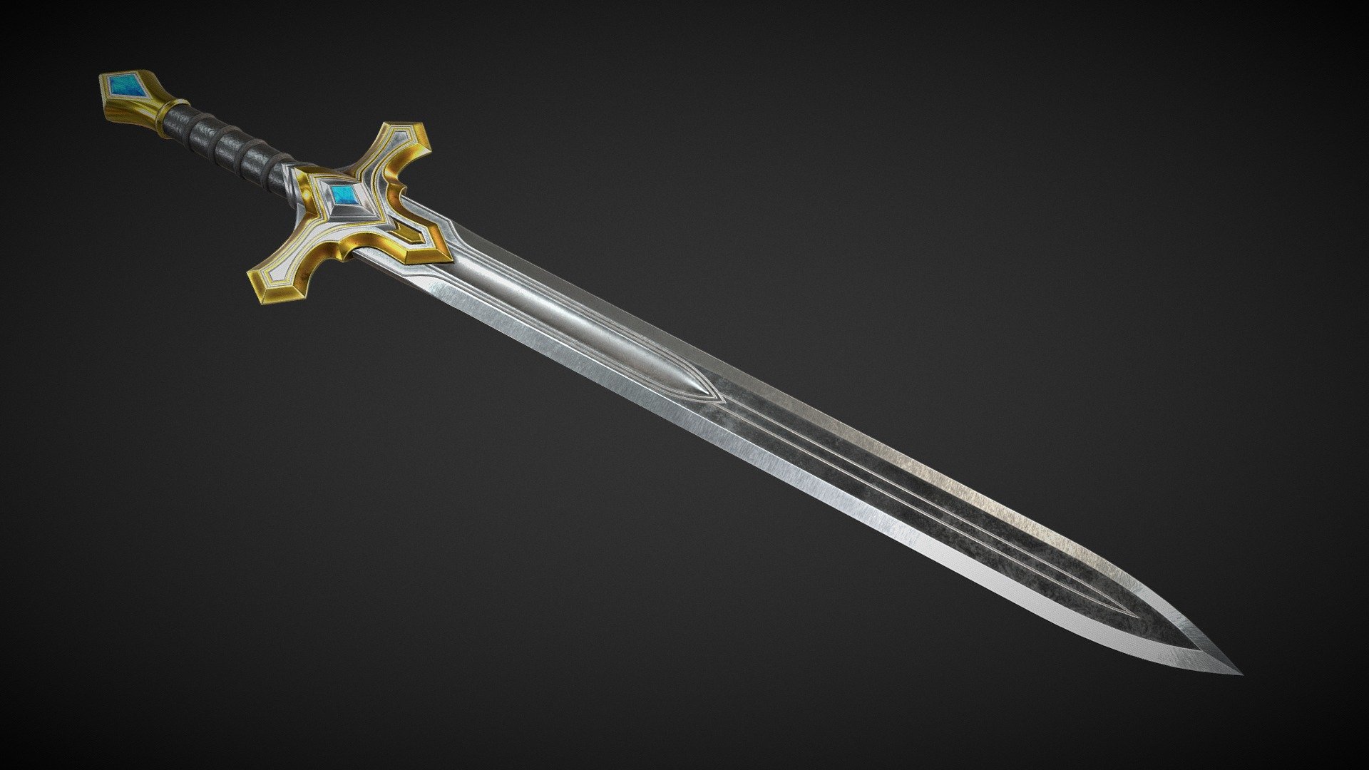 sword a06 - buy royalty free 3d model don falcone efe8d82 3D print model - Mito3D