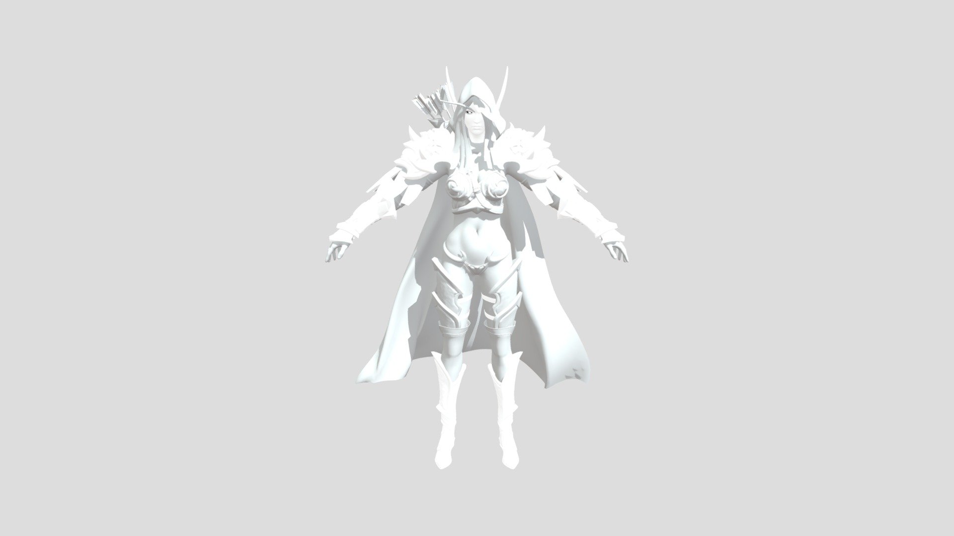 Sylvanas download frei 3d Modell Kishan lavanmmp 4713dea 3D print model - Mito3D