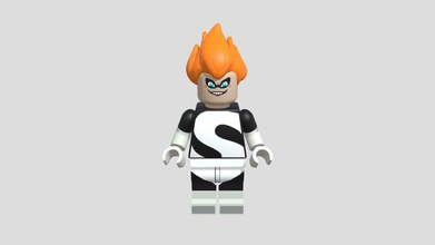 Syndrom lego lowpoly-Film incredibles - 3d-Modell-jose luis joseluisrodriguezbosquez 9ca6364 Charakter-low-poly er-Syndrom Film 3d print model - Mito3D