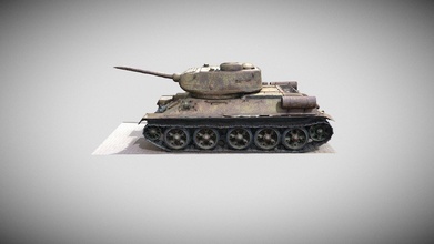 t34 military museums calgary - 3d model rmullens 95e5e65 3d print model - Mito3D