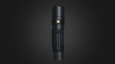 tactical flashlight - buy royalty free 3d model mmeitus 3bad880 3d print model - Mito3D
