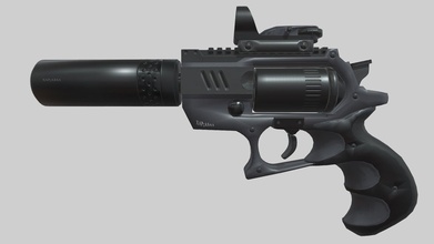 tactical pistol - download free 3d model jcarvajal 01f6140 3d print model - Mito3D