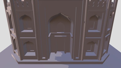 taj mahaal - 3d model zaidkkhan421 00d15cc 3d print model - Mito3D