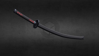Tanjiro Kamado Nichirin Schwerter 3d Modell Witzbold 53700ae 3d print model - Mito3D