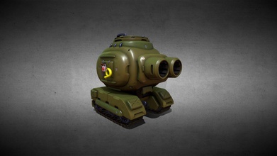 tank stylized lifebuoy 3d model - hrofti db84cbd 3d print model - Mito3D