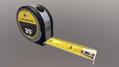tape measure - 3d model trentpierce 24cc332 3d print model - Mito3D