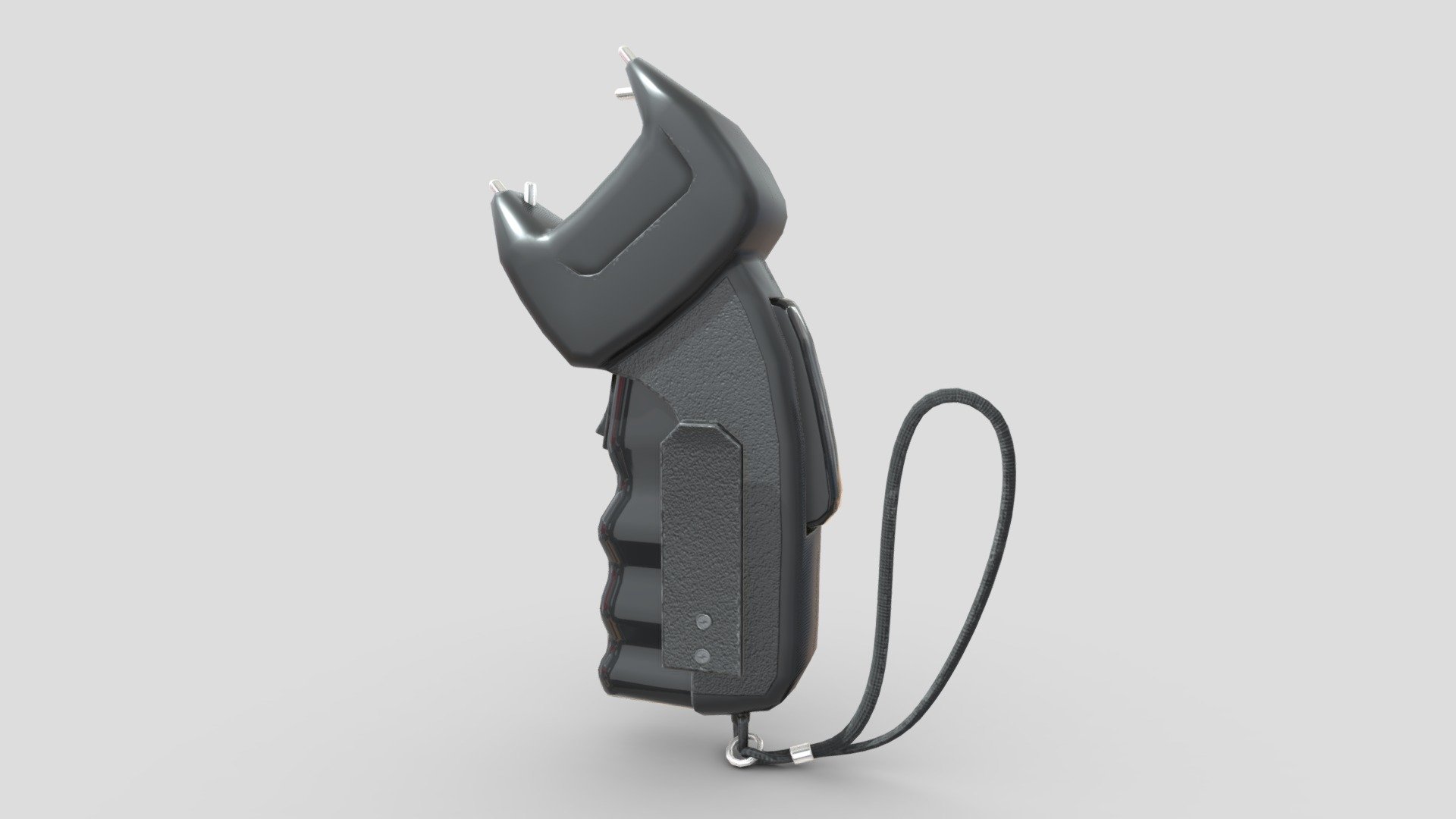 taser acquistare royalty gratuito 3d modello chakkitpp polizia sicuro mischia shock stordire sicurezza difensiva voltaggio proteggere arma pistola elettrico elettroshock 3D print model - Mito3D