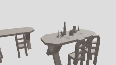 tavern day3 - furniture download free 3d model impaga 7d4ddb7 simple low-poly setup 3d print model - Mito3D