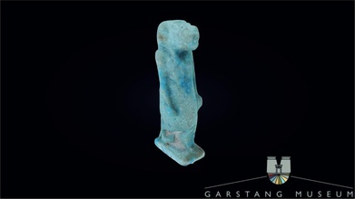 taweret amulet - 3d model garstang museum archaeology 49010f6 3d print model - Mito3D