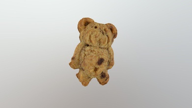 teddy graham cookie - 3d model tcarneyjohnson 318ca26 3d print model - Mito3D