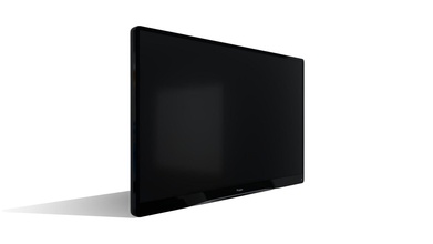 TV-Wand-montiert - download Kostenlose 3d-Modell aleixoalonso ce05a5d generische wide-screen-Fernseher erscheinen konnte jedes Wohnzimmer sein schlankes design 16 9 Bildschirm passt in die moderne Wohnung 3d print model - Mito3D