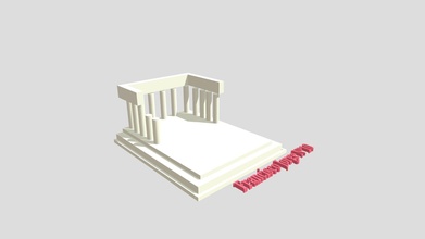 Templo römisch Kante download frei 3d Modell Ricardoferrao f267299 3d print model - Mito3D