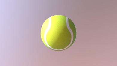 tennis palla 3d modello ajh2 0da8e59 3d print model - Mito3D