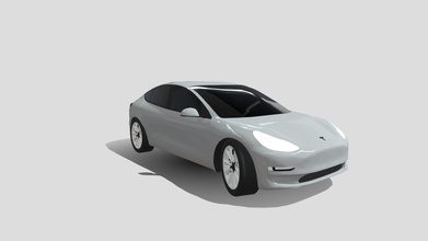 tesla model 3 - download free 3d captaindavid100k 123c10f 3d print model - Mito3D