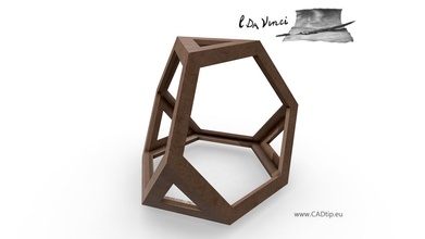 tetraedro Apotetmimenon cenon 3d modelo marca 863c637 3d print model - Mito3D