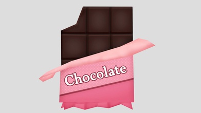 texture art tooniversal chocolate bar backpack - 3d model loonaticx a9b5d0f studios&rsquo easter update textured photoshop cc erica m loonatic modelled uv mapped studios team created march 2020 belongs 3d print model - Mito3D