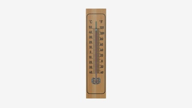 thermometer - buy royalty free 3d model hq3dmod aivisastics 504b3b1 3d print model - Mito3D