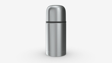 thermos vacuum flask small - buy royalty free 3d model hq3dmod aivisastics 18e3297 3d print model - Mito3D
