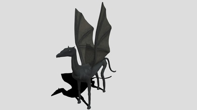 thestral 3d modelo curtis Campbell Campberll fdf4952 3d print model - Mito3D