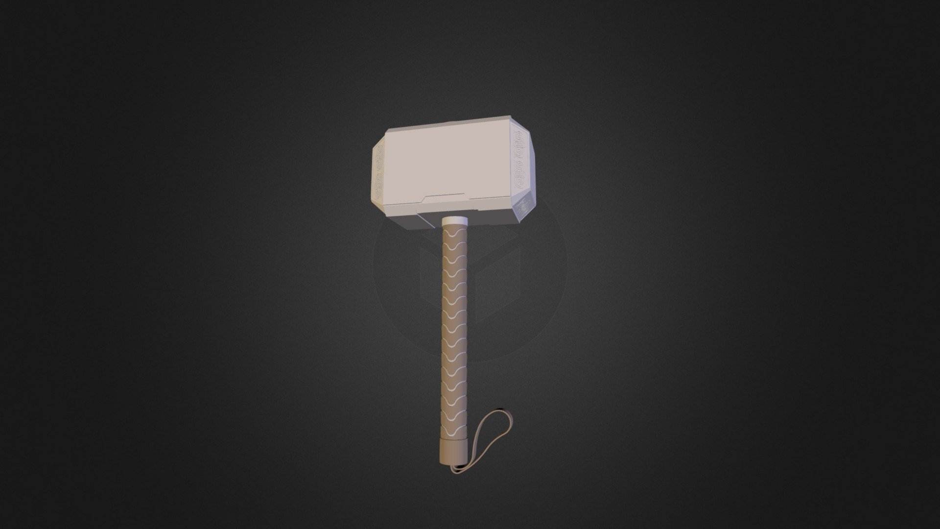 thor's mjolnir - 3d model cosedimarco 767264a 3D print model - Mito3D