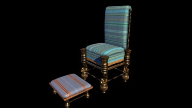 trono persiano semplice impostato versione acquistare royalty gratuito 3d modello svein 324b1b2 3d print model - Mito3D