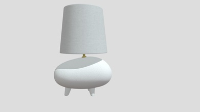 tiptoe table lamp - 3d model ld501 58e113f 3d print model - Mito3D