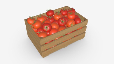 tomate caixa de madeira - comprar royalty free 3d modelo hq3dmod aivisastics 88f18e7 3d print model - Mito3D