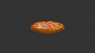 pomodori carne Pizza 3d modello alexalexandrova b236cdc 3d print model - Mito3D