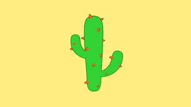 toon cactus - download free 3d model polychromicdesing 1c1c7bc 3d print model - Mito3D