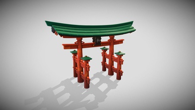 torii portão 3d modelo nthdegree 8356f5a 3d print model - Mito3D