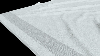 towel laying flat ground - download free 3d model marc sawyer whitewash studio architecture whitewashstudio 89a9992 simple white small detail ideal bathroom architectural renderings use iclone 3d print model - Mito3D