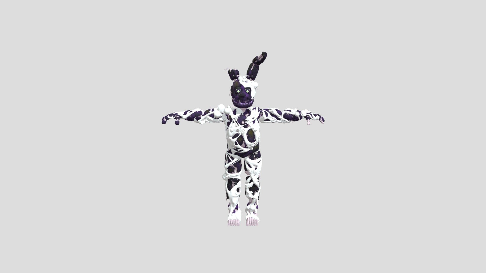 toxicspringtrap skin - download free 3d model maxlangtc tinten1ox cece949 fnaf ar boi toxic springtrap fbx https wwwdeviantartcom someirishbears art toxic-springtrap-skin-fbx-file-model-download-846001132 original port wwwdhttps itzbloodlust vyrusporttoxicspring-848113375eviantartcom vyrusporttoxicspring-848113375 3D print model - Mito3D