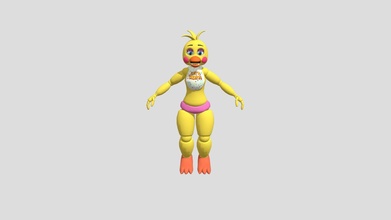 toy chica - download free 3d model s3r84n c439eeb 3d print model - Mito3D