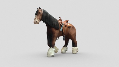 toy horse saddle - buy royalty free 3d model marc sawyer whitewash studio architecture whitewashstudio ae307ce 3d print model - Mito3D