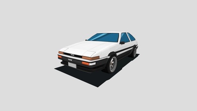 toyotaae86 poli 3d modelo ivoficial eddfeae 3d print model - Mito3D